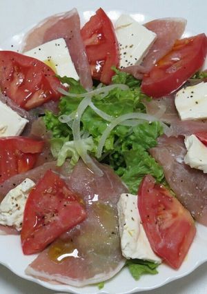 オシャレなクリームチーズのサラダ♪♪-レシピのメイン写真