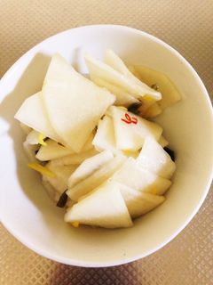 簡単♪柚子風味の大根のお漬物-レシピのメイン写真