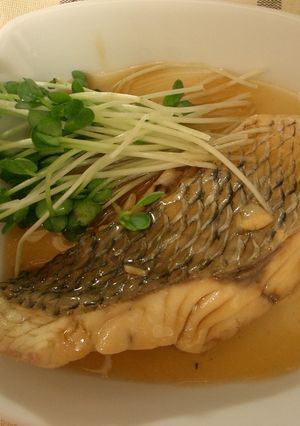チヌのとろ~り煮-レシピのメイン写真