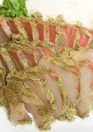 トロロ昆布で昆布〆-レシピのメイン写真