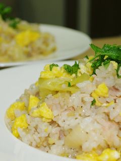 ♪ツナマヨとキャベツの炒めご飯♪-レシピのメイン写真