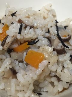 離乳食後期★しいたけ炊き込み御飯-レシピのメイン写真