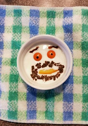 ゜☆゜おっさんヨーグルトアート゜☆゜-レシピのメイン写真