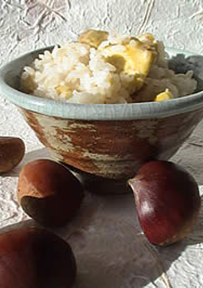 ほくほくの栗ご飯-レシピのメイン写真