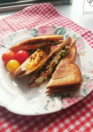 ◇具だくさんのホットサンド-レシピのメイン写真