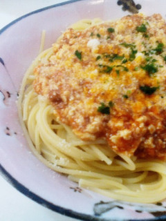 超簡単!!ミートソース缶のかさ増しパスタ-レシピのメイン写真