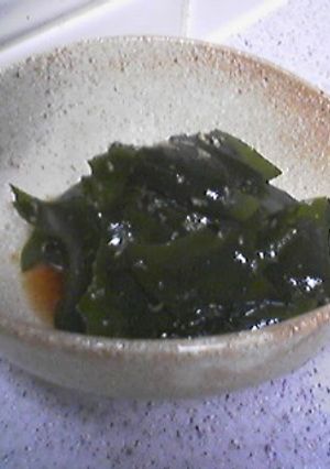 生わかめのしょうが醤油和え-レシピのメイン写真