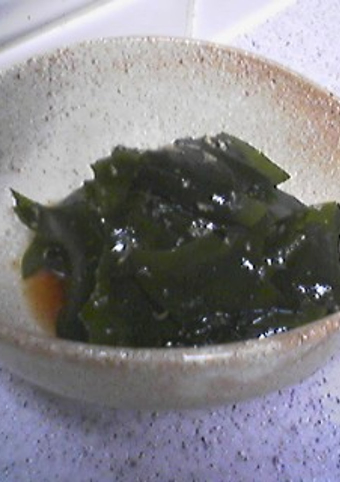 生わかめのしょうが醤油和え-レシピのメイン写真