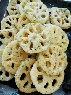 蓮根の青のり風味焼き-レシピのメイン写真