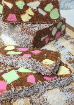 Lolly Cake (NZの伝統菓子)-レシピのメイン写真