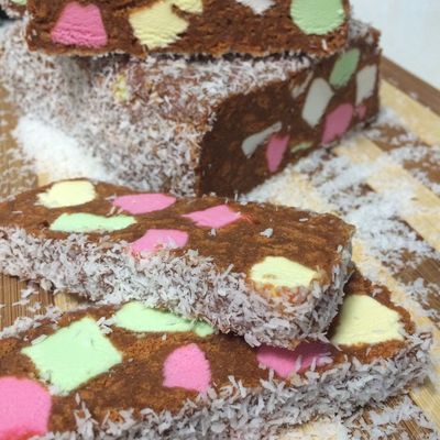 洋書 ニュージーランド ケーキ レシピ kid's birthday 英語 Lolly Cake (Nzの伝統菓子) by hi0518 【クックパッド】 簡単