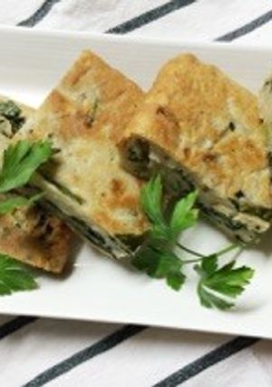 ほうれん草のGFフライパンケークサレ-レシピのメイン写真