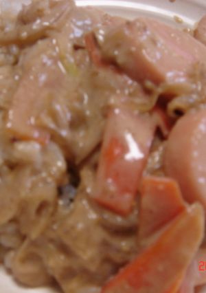 簡単☆おさかなのソーセージのてりまよ丼☆-レシピのメイン写真