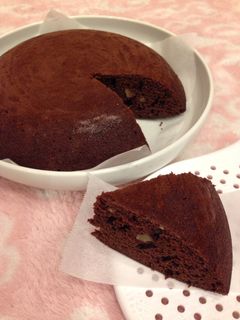 簡単ココアケーキ-レシピのメイン写真
