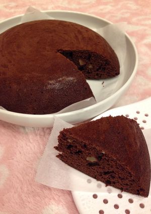 簡単ココアケーキ-レシピのメイン写真