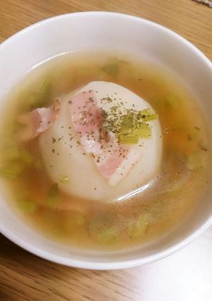 ほっこり(*^^*)かぶのスープ蒸し♪-レシピのメイン写真
