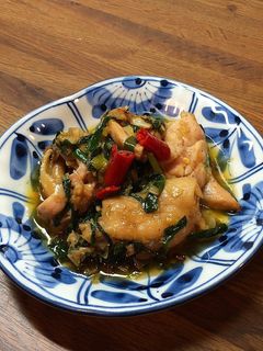 ウマ辛ニラ鶏炒め♪-レシピのメイン写真