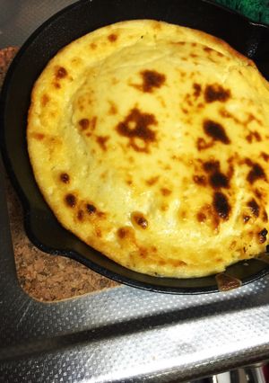 簡単☆スキレットでヘルシーチーズケーキ-レシピのメイン写真