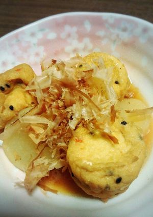 二種出汁！大根とがんもの柔らか煮♡-レシピのメイン写真