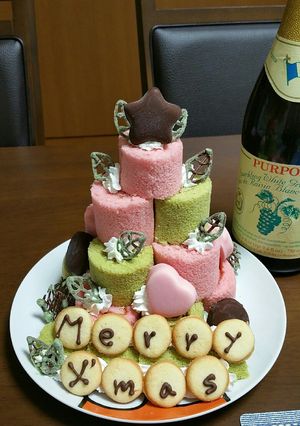 簡単クリスマスケーキ♡-レシピのメイン写真