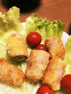 ちくわと豚バラ揚げなんとなくカキフライ風-レシピのメイン写真
