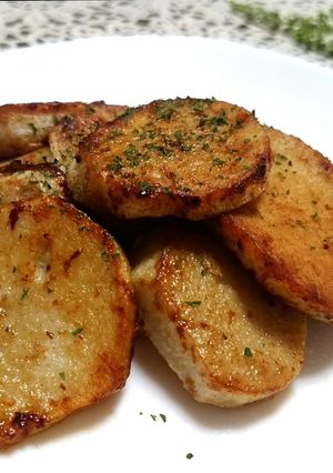 里芋のガーリックバター醤油焼き-レシピのメイン写真