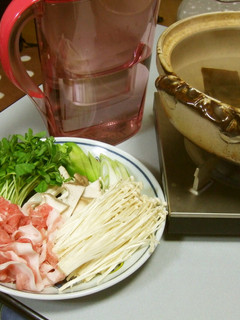 豆苗ときのこでBRIしゃぶ-レシピのメイン写真