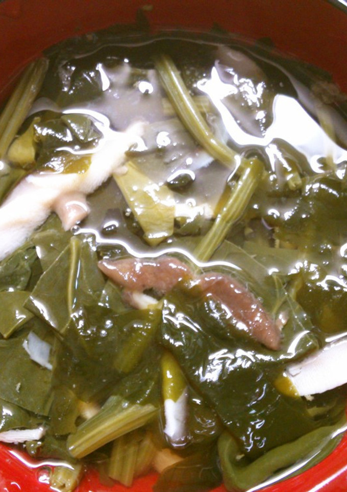 簡単！ほうれん草と椎茸 ワカメのお吸い物-レシピのメイン写真