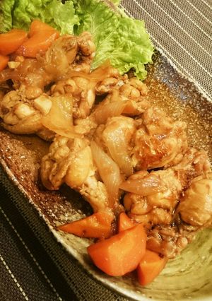 ほんのり酸っぱい甘夏チキン-レシピのメイン写真
