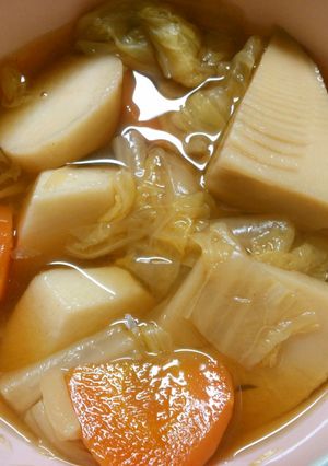 簡単 和食！白菜と里芋たけのこの和風煮♪-レシピのメイン写真