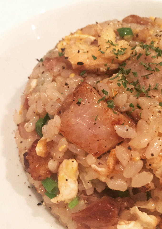 豚の角煮とお揚げのチャーハン-レシピのメイン写真