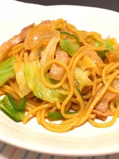 甘辛〜なスイチリ焼きそば-レシピのメイン写真