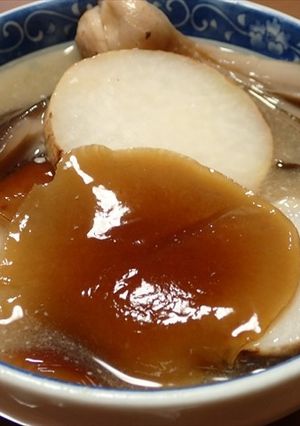 天然開きナメコ、平茸、里芋の味噌煮！！-レシピのメイン写真