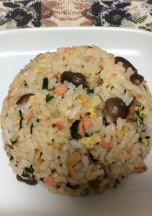 タラコとキノコの簡単チャーハン♬-レシピのメイン写真