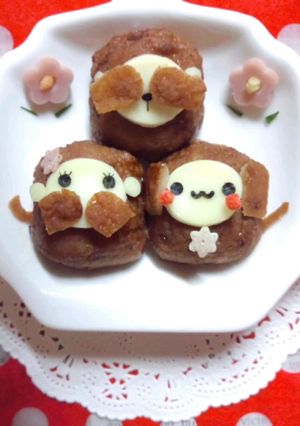 2016・猿・見ざる聞かざる言わざる☆-レシピのメイン写真