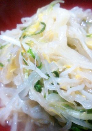 白菜消費に♪長く切ってあったか野菜麺風-レシピのメイン写真