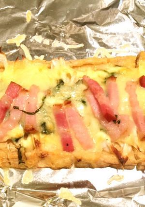 低糖質　油揚げのピザ-レシピのメイン写真