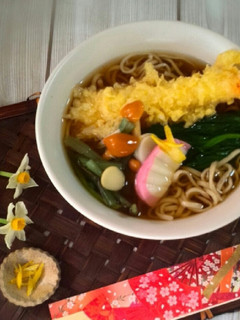 山菜年越し蕎麦-レシピのメイン写真