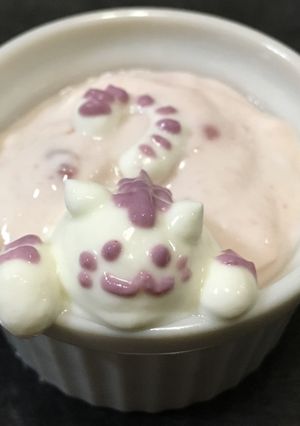 3Dヨーグルトアート-レシピのメイン写真