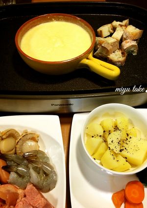 クリーミー♪チーズホンデュ(>ω<)-レシピのメイン写真