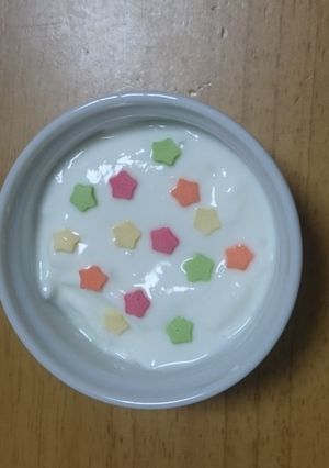 子供と一緒にのせるだけ！ヨーグルトアート-レシピのメイン写真