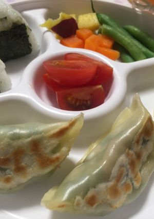 離乳食完了期の取分けレシピ★大根の葉餃子-レシピのメイン写真