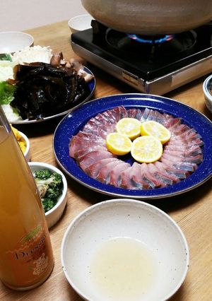 BRITAのお水でハマチしゃぶしゃぶ-レシピのメイン写真