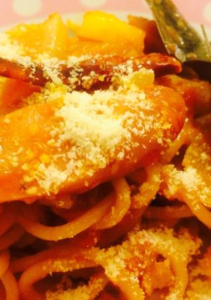 トマトパスタ♡飴色玉葱で旨味凝縮ソース♪-レシピのメイン写真