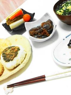 鰻のタレとおかかおにぎり-レシピのメイン写真