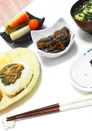 鰻のタレとおかかおにぎり-レシピのメイン写真