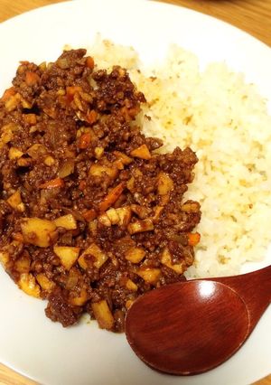 シャキシャキ！タケノコのキーマカレー-レシピのメイン写真