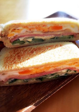 ホットサンド-レシピのメイン写真