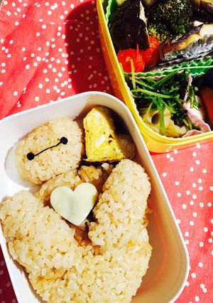 簡単！キャラ弁！ベイマックス♡-レシピのメイン写真