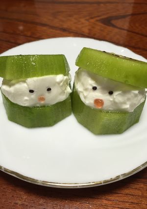 水切りヨーグルトでこびとのキウイ-レシピのメイン写真